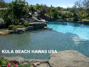 Pool Plaster |  kula Beach Hawaii USA