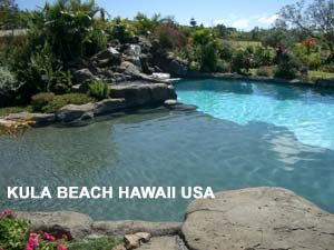 Pool Plaster | kula Beach Hawaii USA